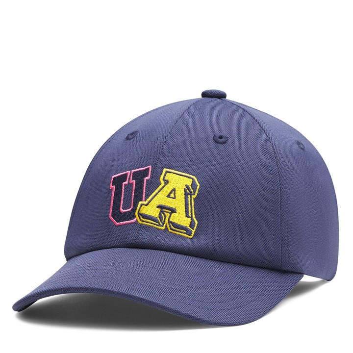 Under Armour Girls Blue Ua Blitzing Adjustable Cap ' in Size Junior, Sports Direct