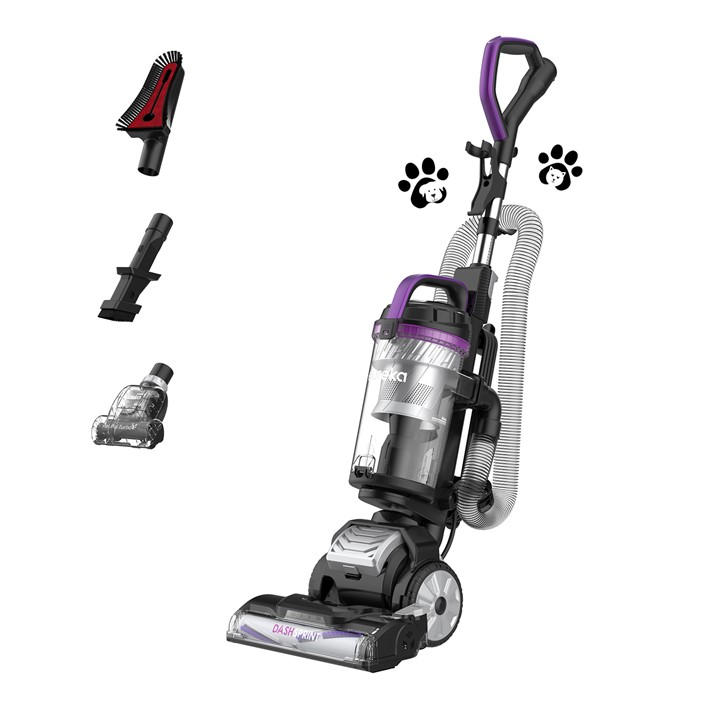 Eureka  Black And Purple 700W Upright Vacuum Cleaner With  Brush Heads, Sports Direct
