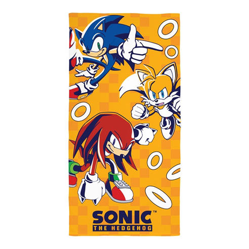 Sonic - Sonic The Hedgehog Play Beach Towel