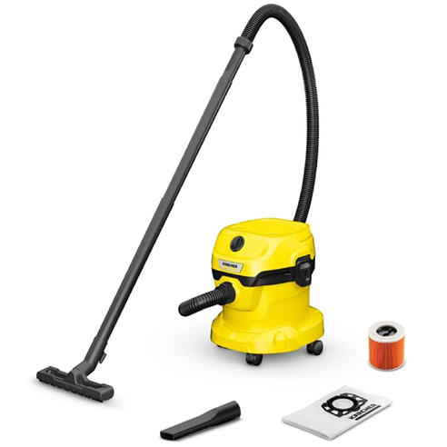 Karcher - WD 2 Plus Cylinder Wet & Dry Vacuum Cleaner