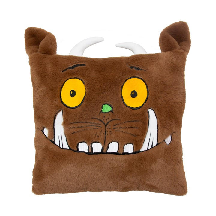 Gruffalo  Kids Brown The Woodland Shaped Cushion, Sports Direct