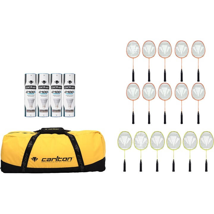 Carlton    Badminton Rackets - Pack Of 16, Sports Direct