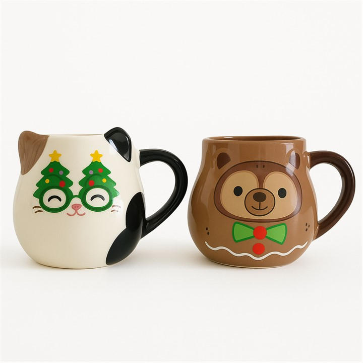 Squishmallows  Kids None 3D Character Mug Duo, Sports Direct