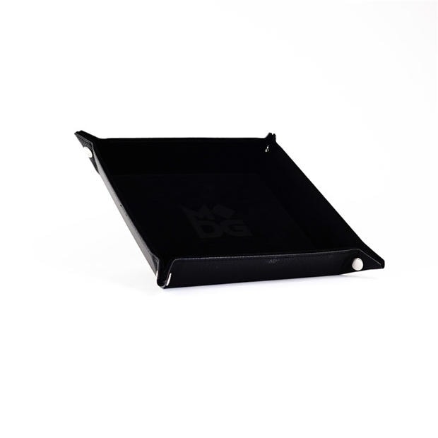 Merchandise - Asmodee - Fold Up Velvet Dice Tray: Black