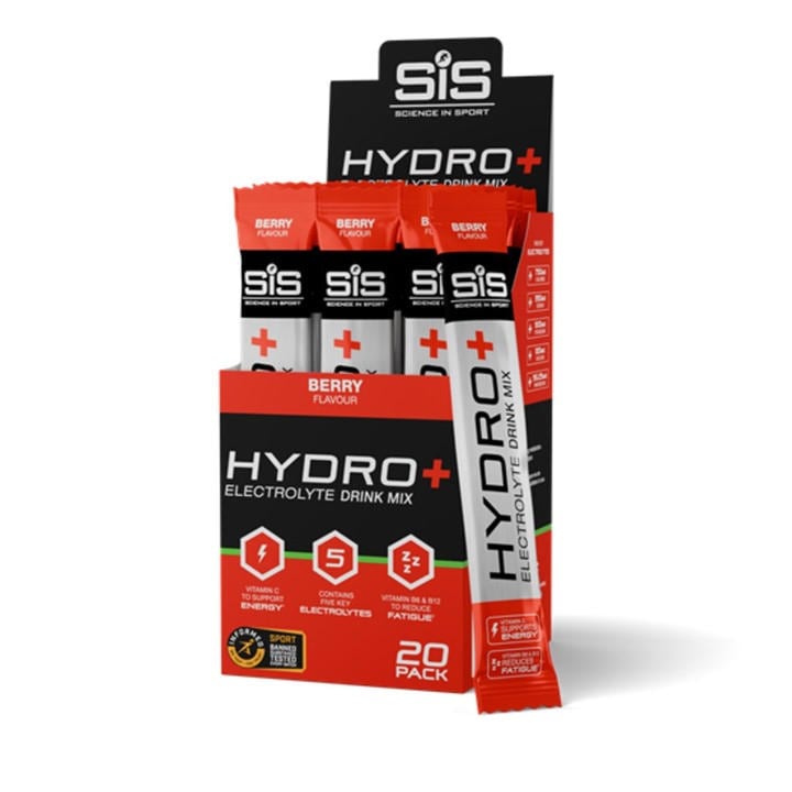 Sis  Pink Hydro+ Electrolyte Drink Mix - ( 20 X 4.5G Sti in Size Pack of 20, Sports Direct