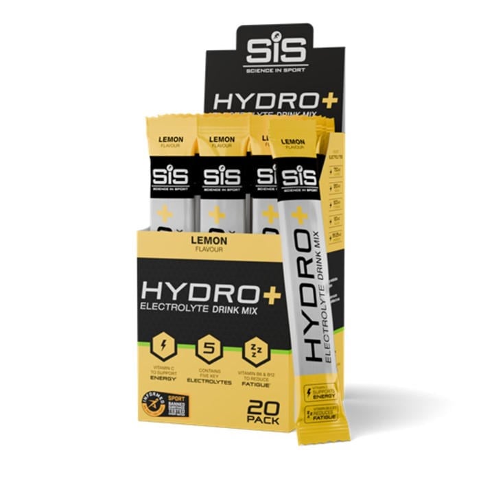 Sis  Yellow Hydro+ Electrolyte Drink Mix - ( 20 X 4.5G Sti in Size Pack of 20, Sports Direct