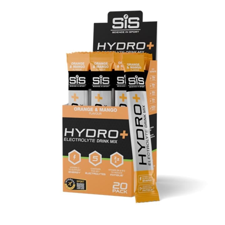 Sis  Orange Hydro+ Electrolyte Drink Mix - ( 20 X 4.5G Sti in Size Pack of 20, Sports Direct