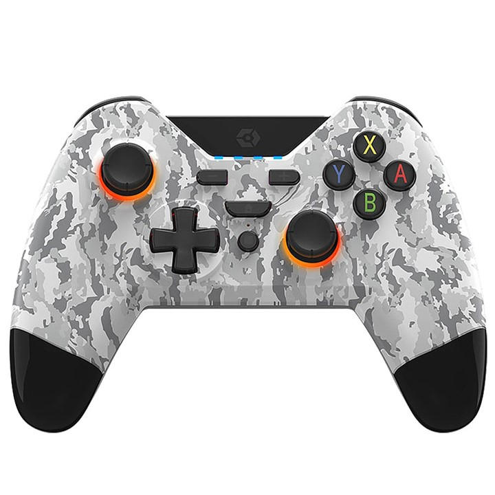 Gioteck  White Wx-4+ Wireless Rgb Switch Controller, Sports Direct