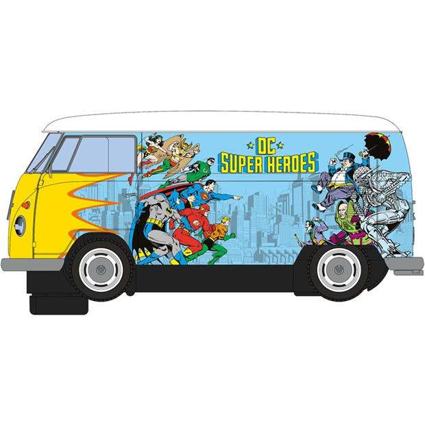 Merchandise - Scalextric - VW Panel Van T1b  - DC Comics Car