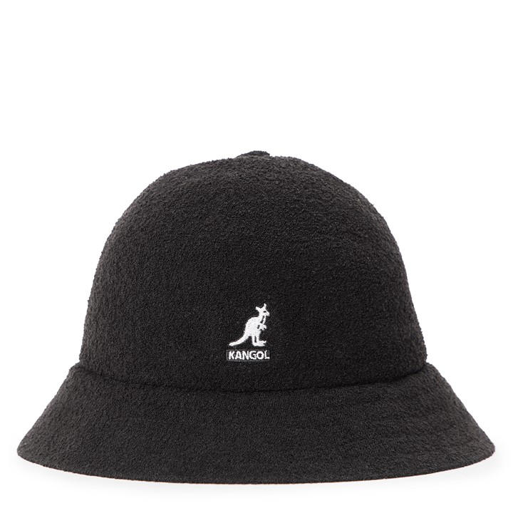 Kangol Men's Black Bermuda Casual in Size L, Sports Direct