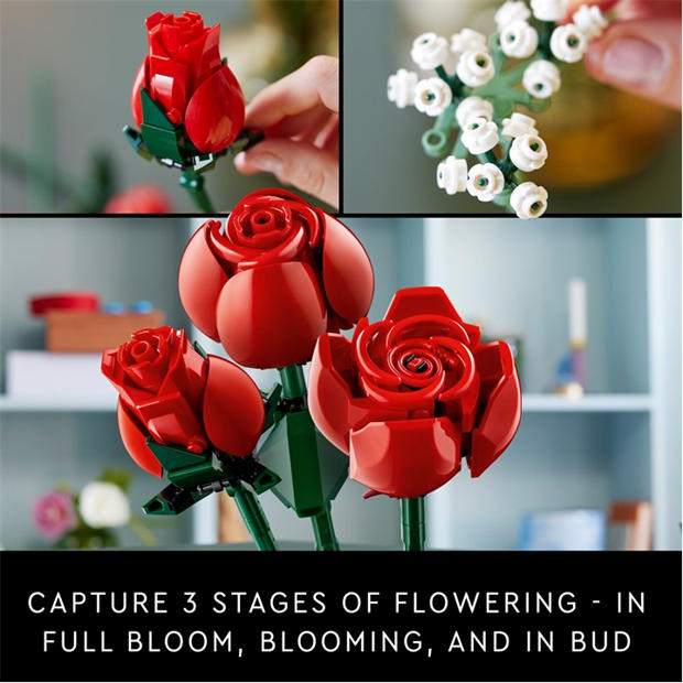 Многоформатен и универсален - LEGO - Botanical Collection 10328 Bouquet Of Roses