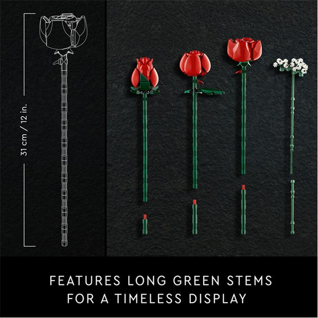 Многоформатен и универсален - LEGO - Botanical Collection 10328 Bouquet Of Roses