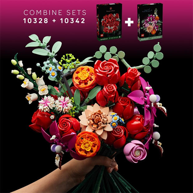 Многоформатен и универсален - LEGO - Botanical Collection 10328 Bouquet Of Roses