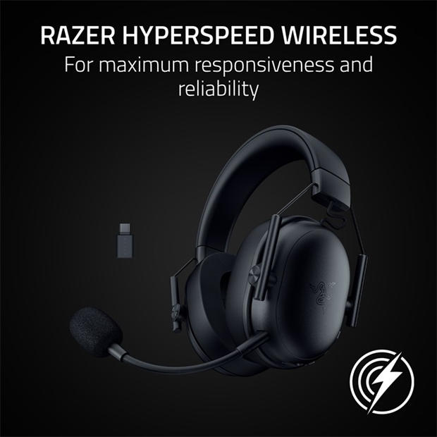 Black - Razer - Razer BlackShark V3 X HyperSpeed Wireless Headset