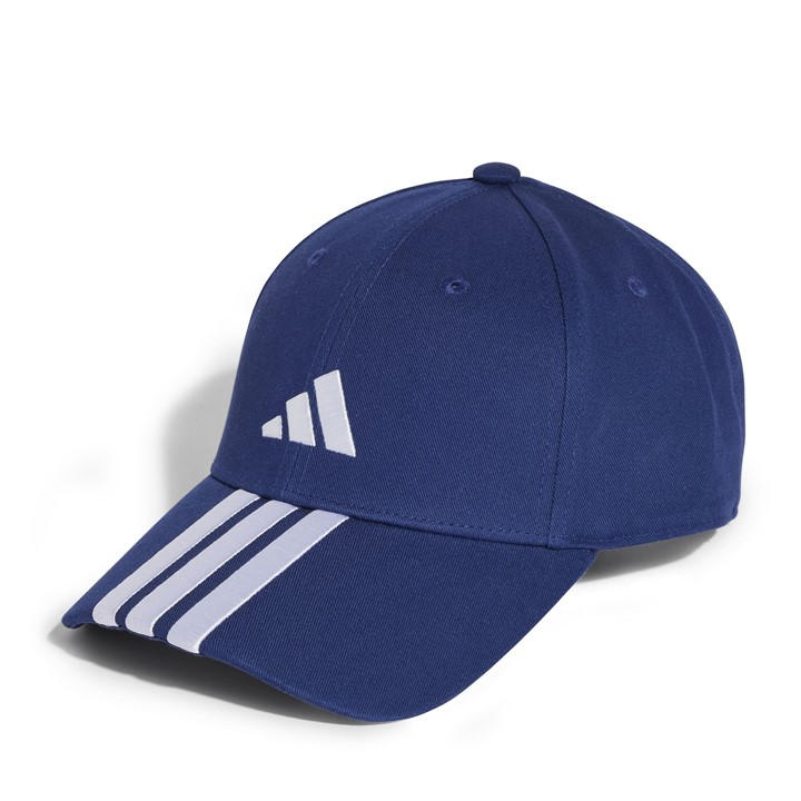 Adidas  Blue 3-Stripes Baseball Cap in Size Mens, Sports Direct