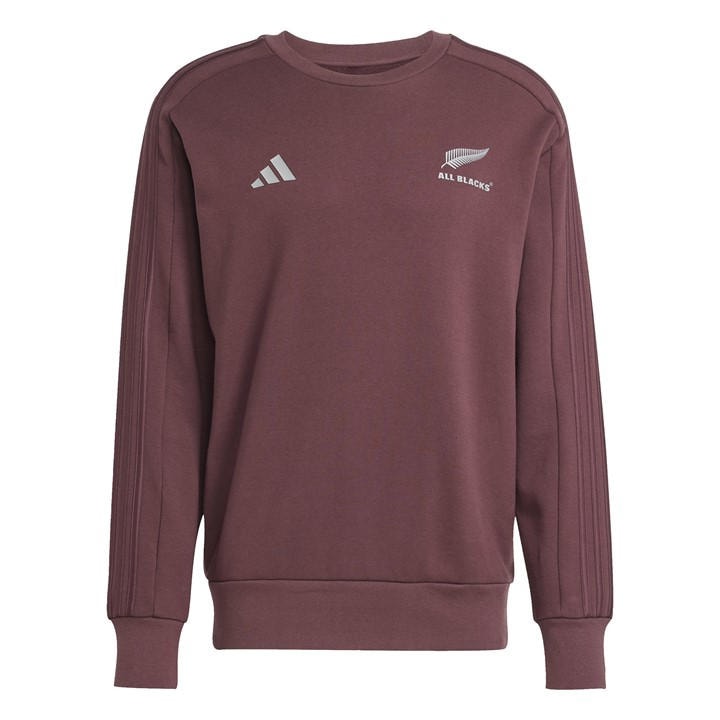 Adidas Men' Red All Blacks Crew Sweatshirt 2025  in Size S, Sports Direct