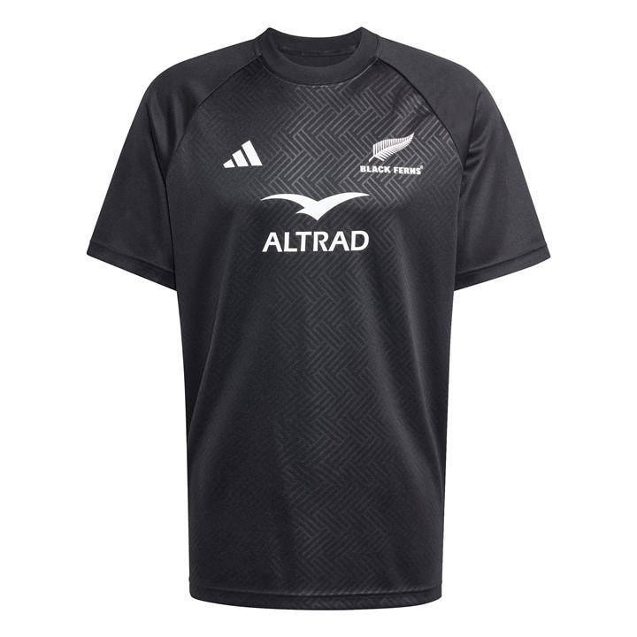 Image of adidas Black Ferns Supporters T-Shirt 2025 Adults Male M