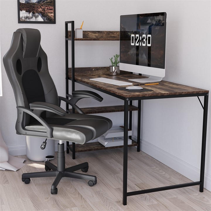 Lassic  Grey Vida Designs Coma Racing Gaming Chair Ukfr, Sports Direct
