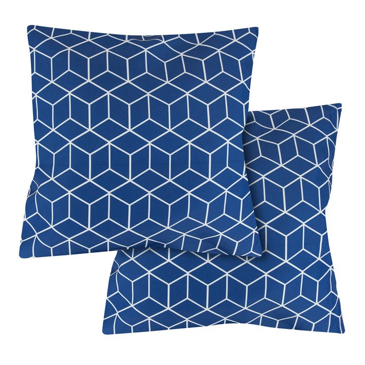 Streetwize  Blue Outdoor Cube Scatter Cushions, Sports Direct