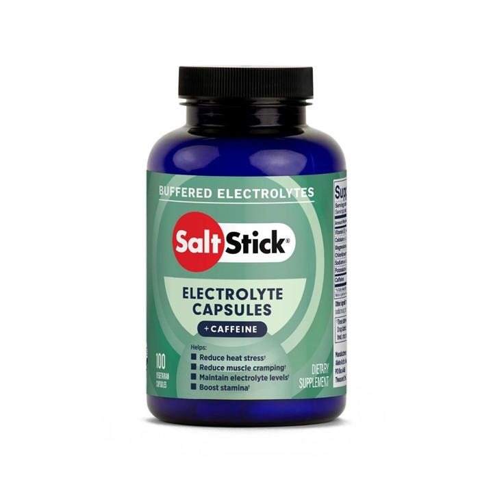Salt Stick  White 100 Capsules Plus Caffeine Tub in Size Tub of 100, Sports Direct