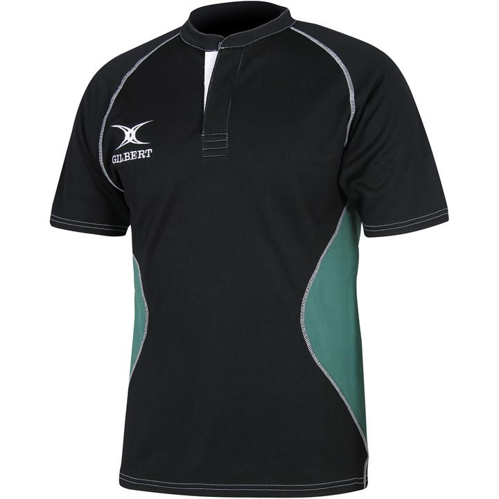 Gilbert Black Short-Sleeve Performance T-Shirt in Size 2XS, Sports Direct