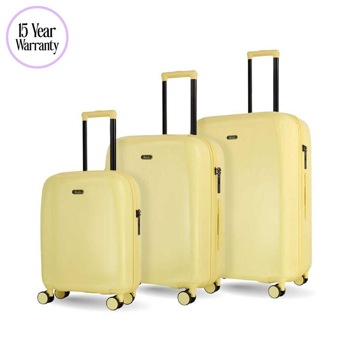 Rock  Yellow Gelato Suitcase Lemon Ice in Size Cabin, Sports Direct