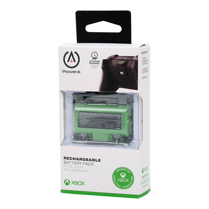 Powera  Black Rechargeable Battery Pack For Xbox, Sports Direct
