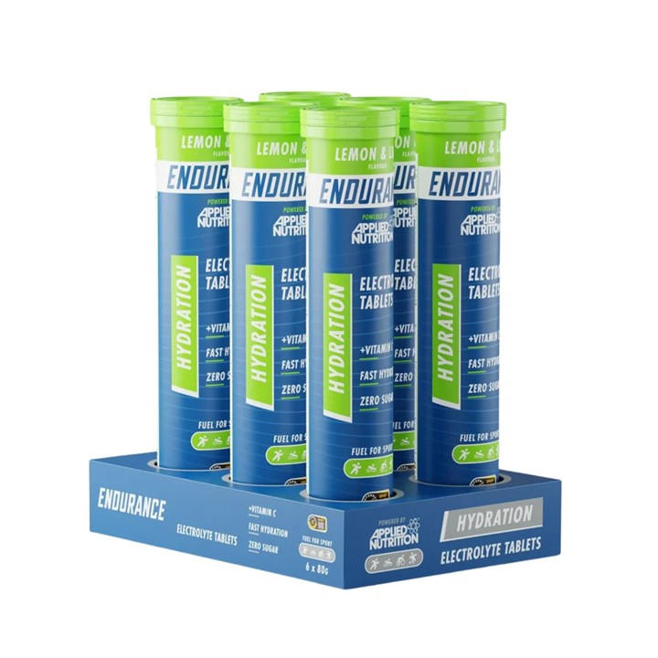 Applied Nutrition  None Endurance Hydration Electrolyte (6 X 20 Tablet Tube) in Size 45x45cm, Sports Direct