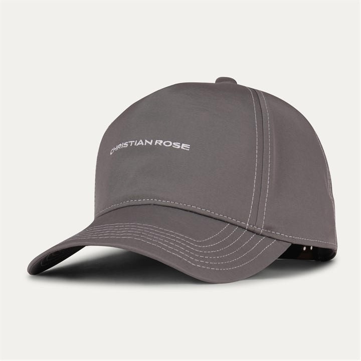 Christian Rose Men's Grey Unstructured Lightweight Trucker Cap in Size Mens, Sports Direct
