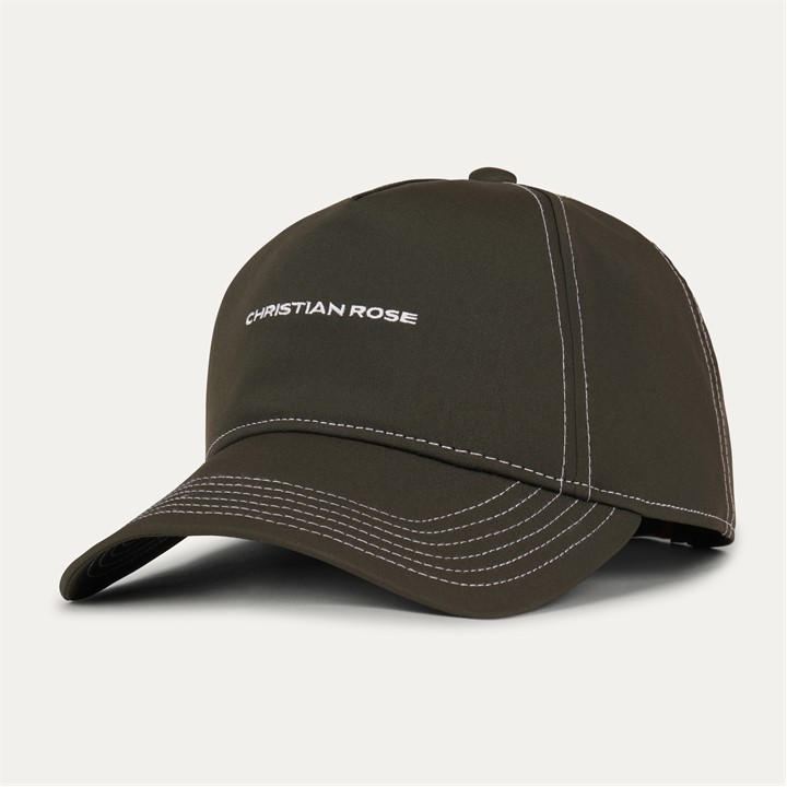 Christian Rose Men's Green Unstructured Lightweight Trucker Cap in Size Mens, Sports Direct