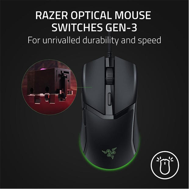 PC - Razer - Razer Cobra - Lightweight Wired Gaming Mouse