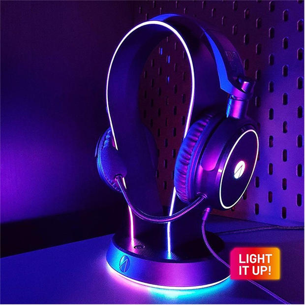 Multi Format and Universal - Stealth - Light Up Gaming Headset Stand