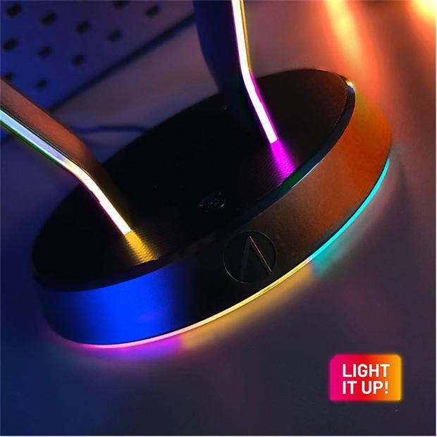 Multi Format and Universal - Stealth - Light Up Gaming Headset Stand