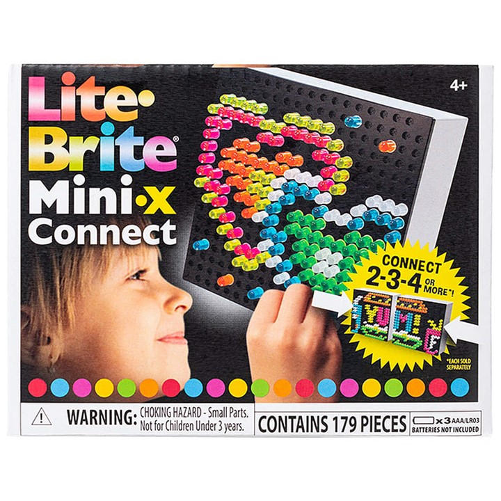 Lite Brite  White Mini-X Connect, Sports Direct