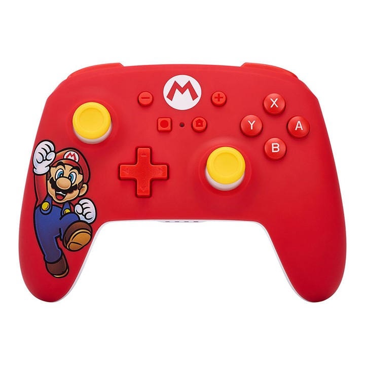 Powera  Red Switch Wireless Controller - Mario Joy, Sports Direct