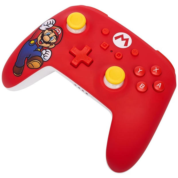 Nintendo Switch - PowerA - Switch Wireless Controller - Mario Joy