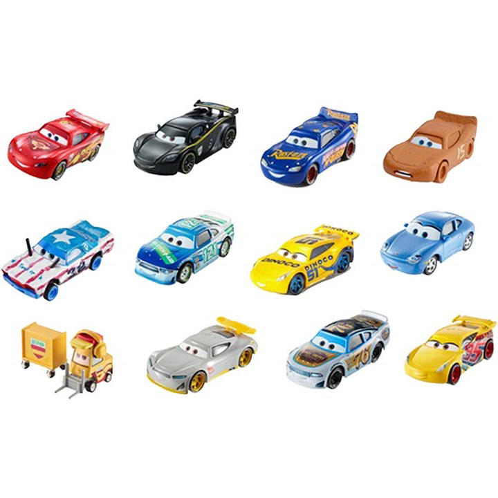 Disney  White Cars Character Cars Assortment, Sports Direct