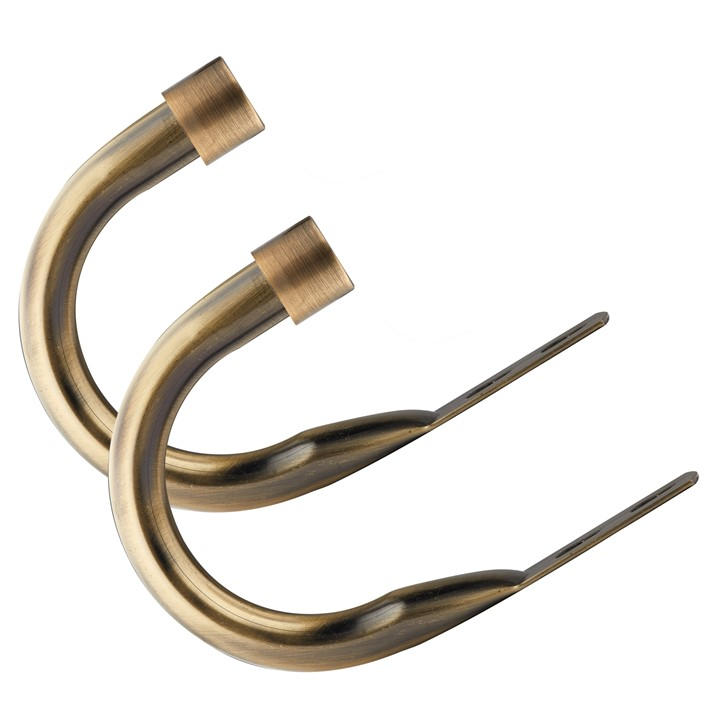 Emma Barclay  Brown Metal Holdback Pair Tiebacks Full Stop, Sports Direct
