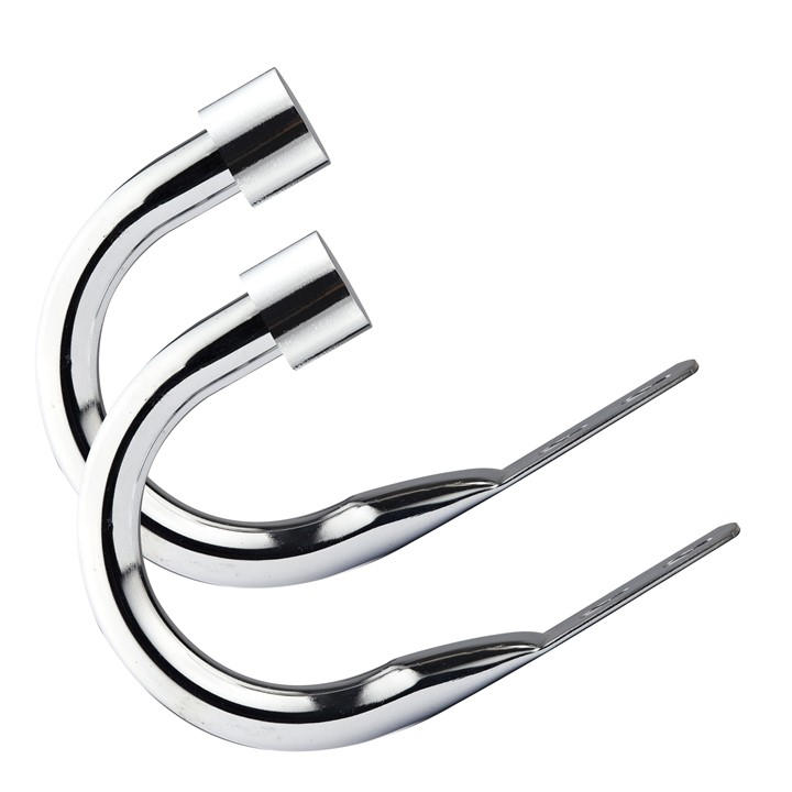 Emma Barclay  Silver Metal Holdback Pair Tiebacks Full Stop, Sports Direct