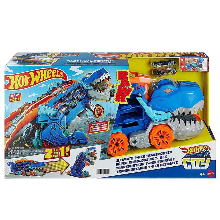 Hot Wheels  Black The City Ultimate Hauler, Sports Direct