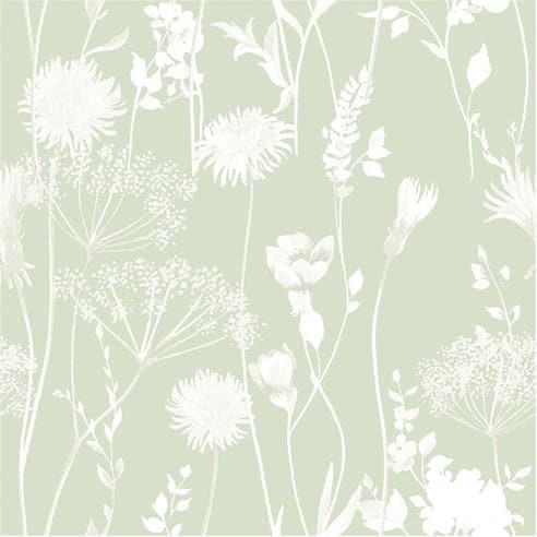 Catherine Lansfield - Meadowsweet Floral Wallpaper