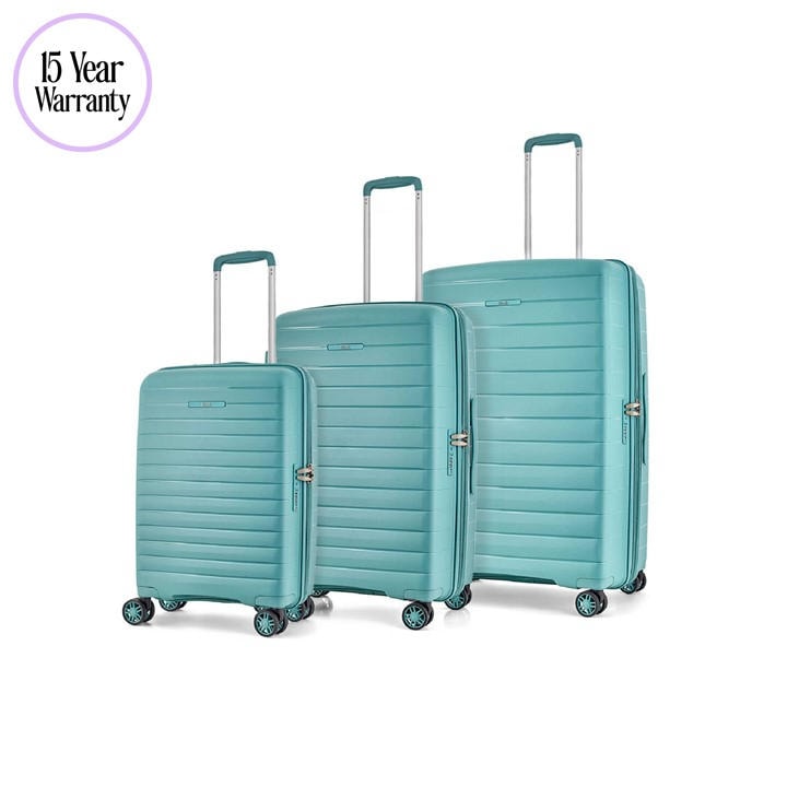 Rock  Blue Palma Suitcase Seafoam in Size L, Sports Direct