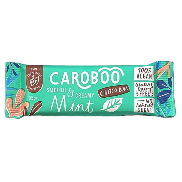 Caroboo  Green Vegan Chocolate (20 X 35G Bars) in Size Pack of 20, Sports Direct