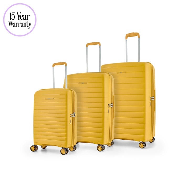 Rock Unisex Yellow Palma Suitcase