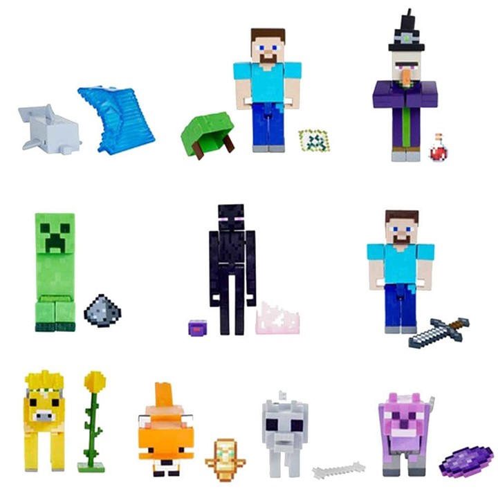 Minecraft   Craft-A-Block Assortment Figures, Sports Direct
