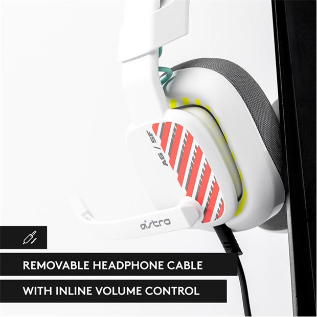 White - Logitech - Astro A10 Headset