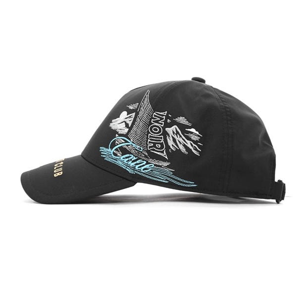 Blue/Black - Societe Noir - Mens Yacht Club Cap