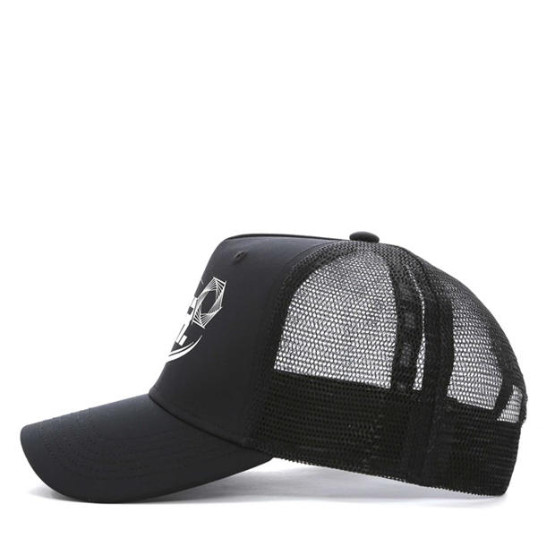 White/Black - Societe Noir - Men's Sport Swoosh Trucker Cap