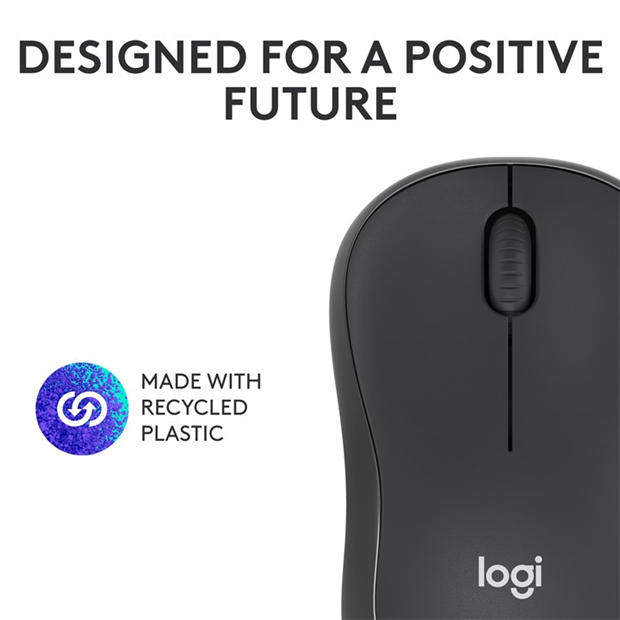 Black - Logitech - Logitech M240 00