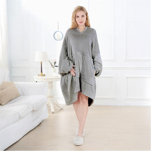 Emma Barclay - XXL Hooded Snuggle Blanket Adult Wearable Robe